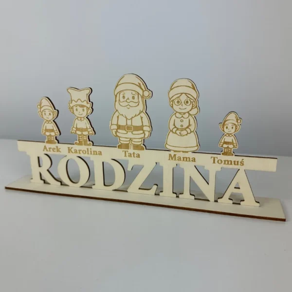 RODZINA - Personalizowana pamiątka