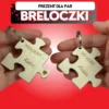 Personalizowane Zawieszki: Puzzle miłości