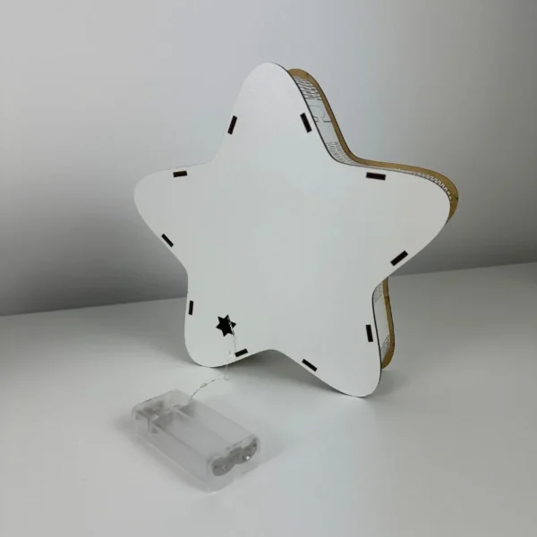 Personalizowana Lampka - Gwiazdka
