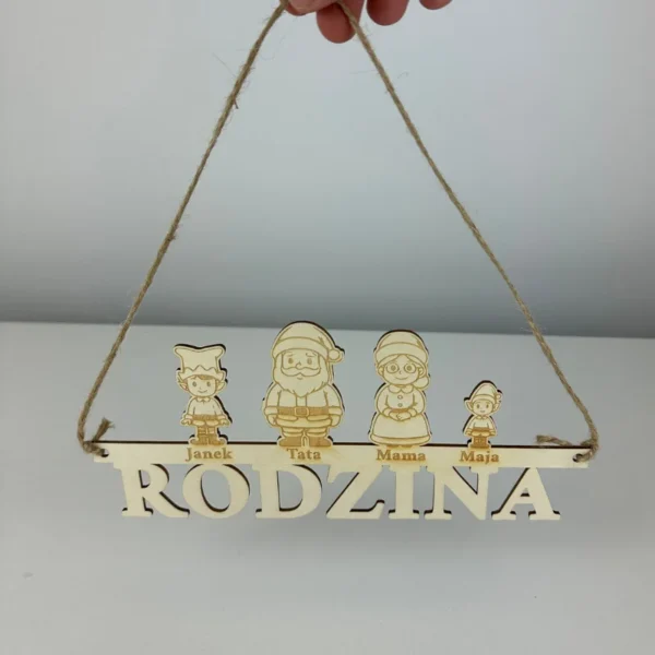 RODZINA - Personalizowana pamiątka
