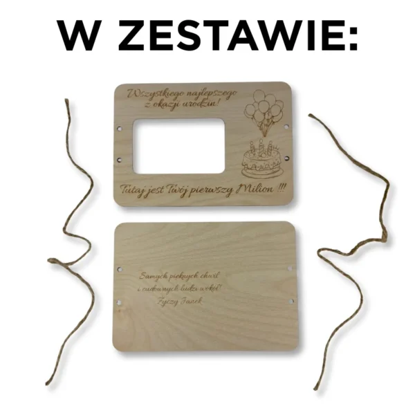 Urodzinowa Kartka - Twój pierwszy milion