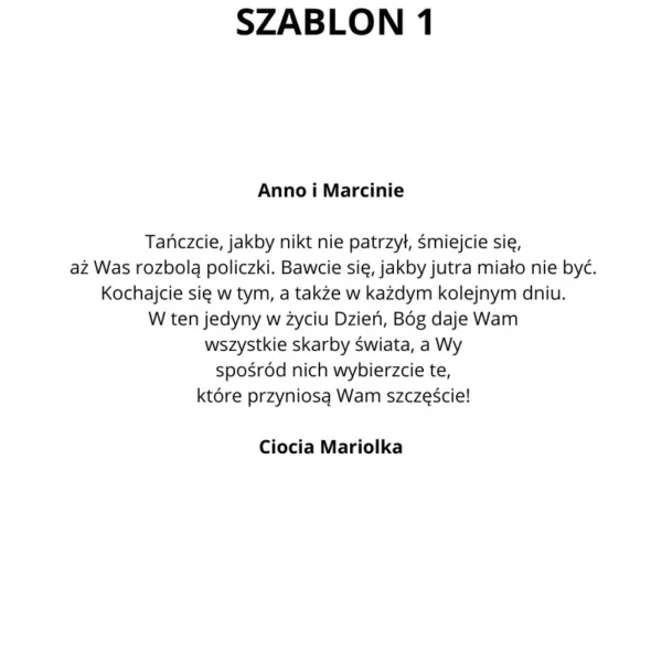 Pudełko na Pieniądze z Życzeniami na Ślub: Krzyż