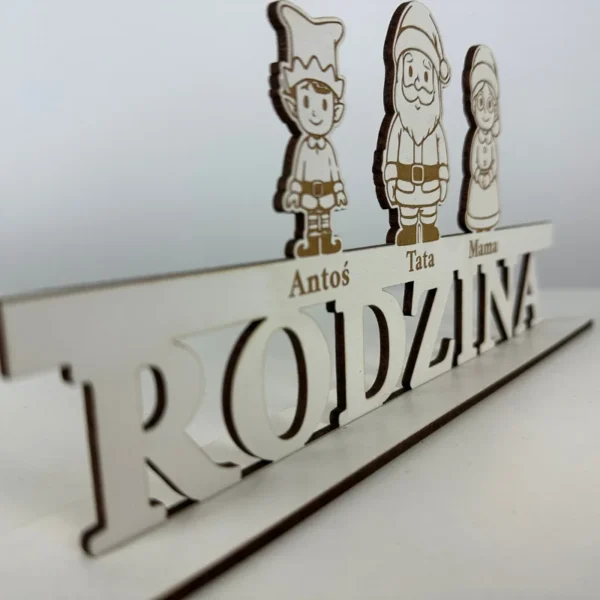 RODZINA - Personalizowana pamiątka