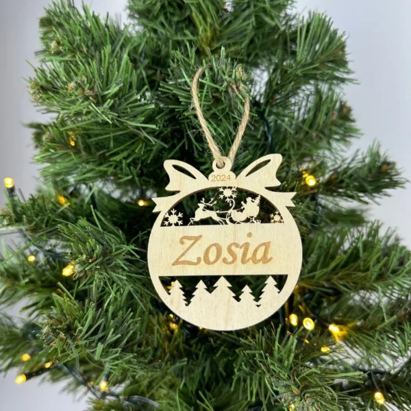 Personalizowana Bombka - Imienne (2 wzory)
