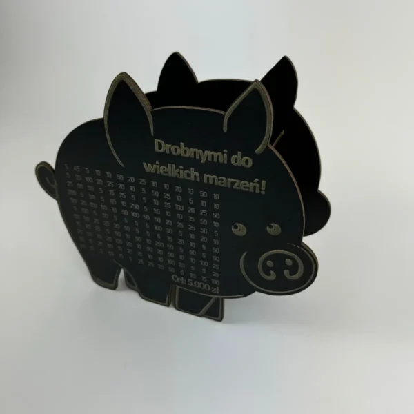 Personalizowana Świnka Skarbonka z wykreślanką