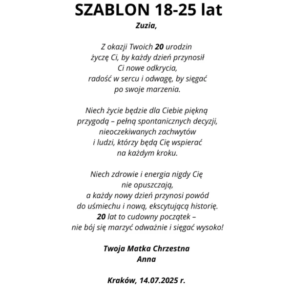 Urodzinowe pudełeczko - Edycja Limitowana