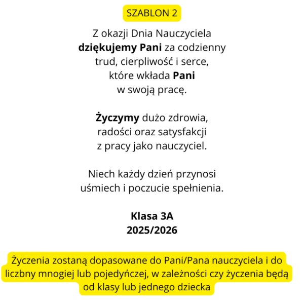 Dzień Nauczyciela: Personalizowane pudełeczko