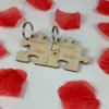 Personalizowane Zawieszki: Puzzle miłości