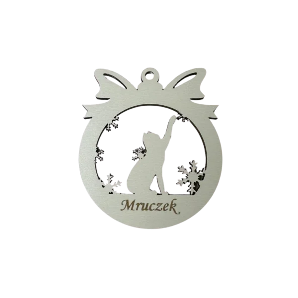 Personalizowana Bombka - Kotek