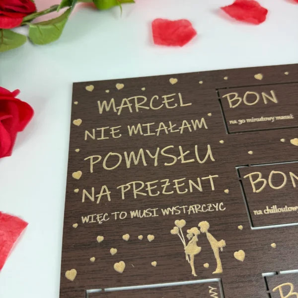 Bony dla niego - "Nie miałam pomysłu na prezent"