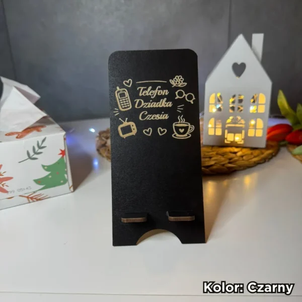 Stojak na telefon na Dzień Babci / Dziadka