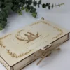 Pudełko na Pieniądze z Życzeniami na Ślub: Księżyc