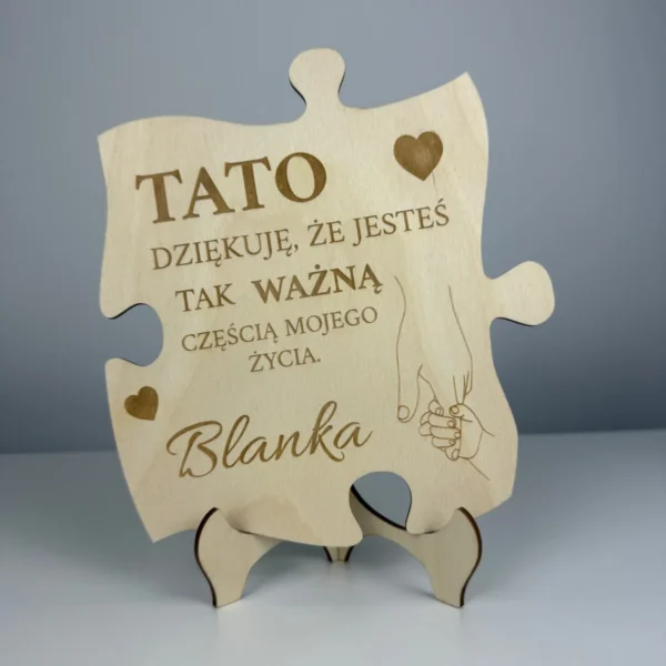 Dzień Ojca: Personalizowany Puzzle