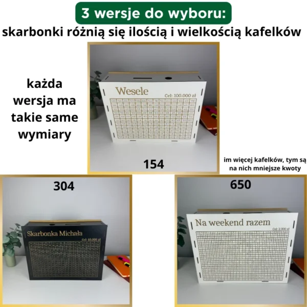 GIGA Skarbonka 2x większa niż klasyczna
