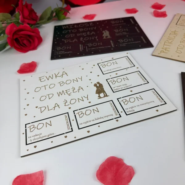 Bony od męża dla żony