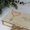 Pudełko na Pieniądze z Życzeniami na Ślub: Serce