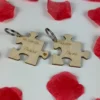 Personalizowane Zawieszki: Puzzle miłości