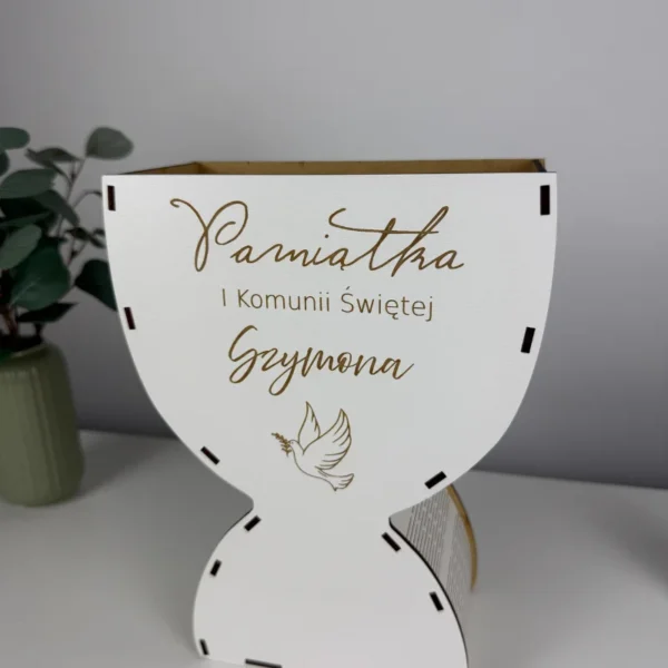 Pamiątka Pierwszej Komunii - Personalizowany Kielich