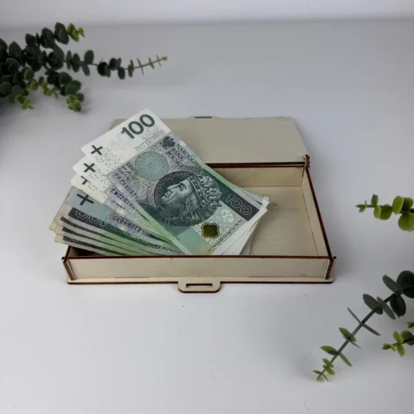 Pudełko na Pieniądze z Życzeniami na Ślub: Anioł Stróż