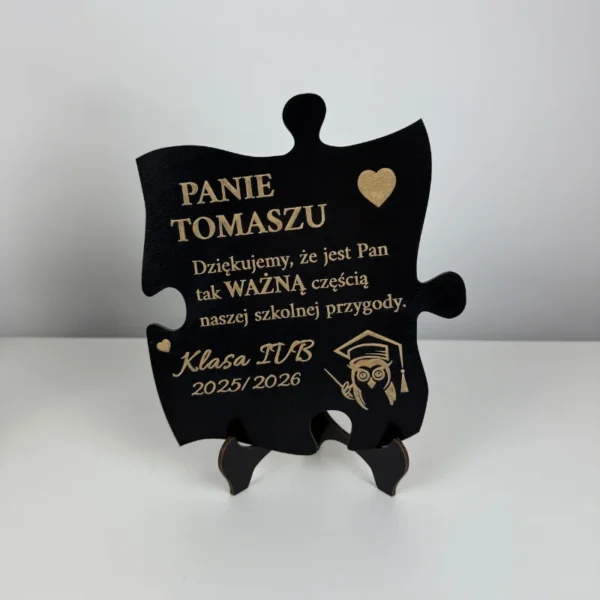 Dzień Nauczyciela: Personalizowany Puzzle