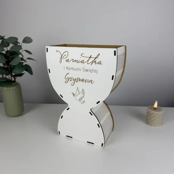 Pamiątka Pierwszej Komunii - Personalizowany Kielich