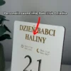 Kartka z kalendarza - Prezent na Dzień Babci i Dziadka