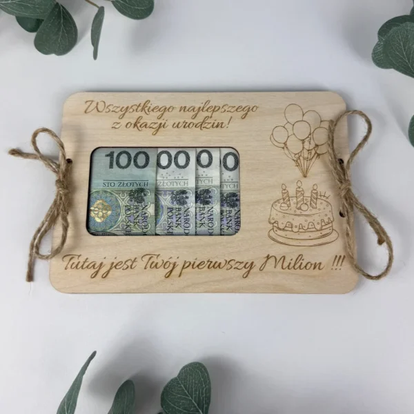 Urodzinowa Kartka - Twój pierwszy milion