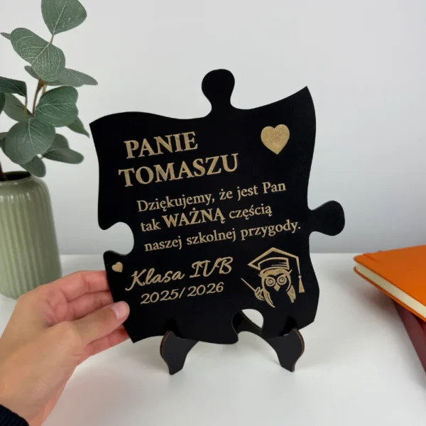 Dzień Nauczyciela: Personalizowany Puzzle