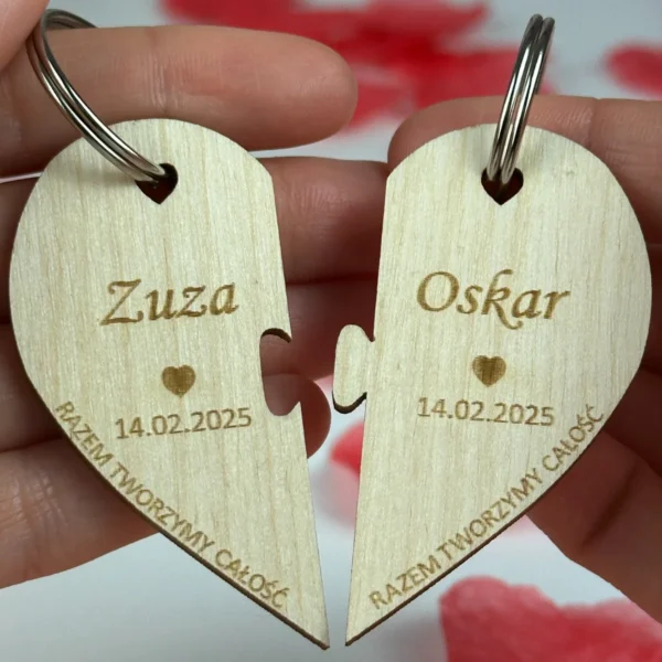 Personalizowane Zawieszki: Serce