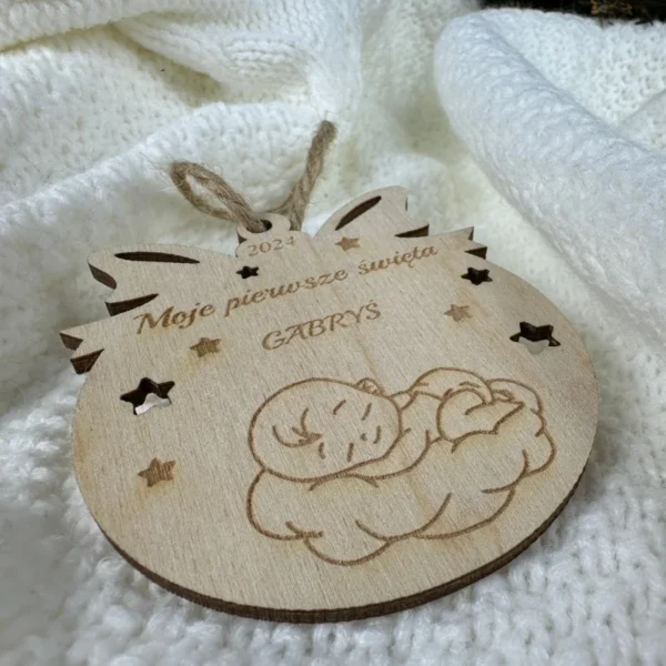 Personalizowana Bombka - Pierwsze święta dziecka