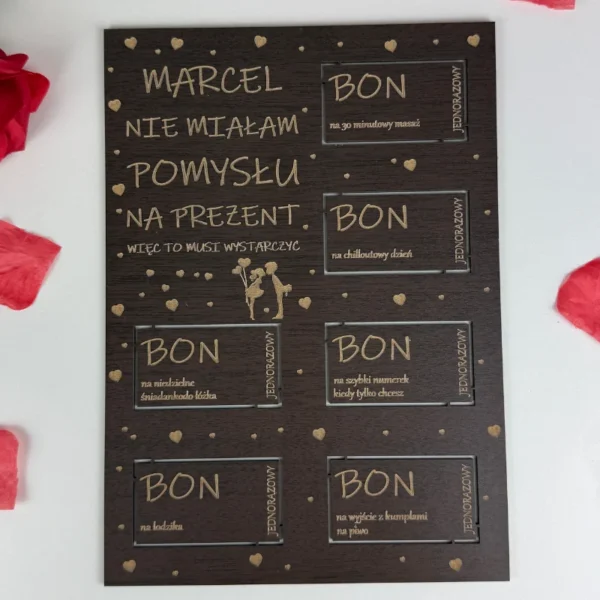 Bony dla niego - "Nie miałam pomysłu na prezent"