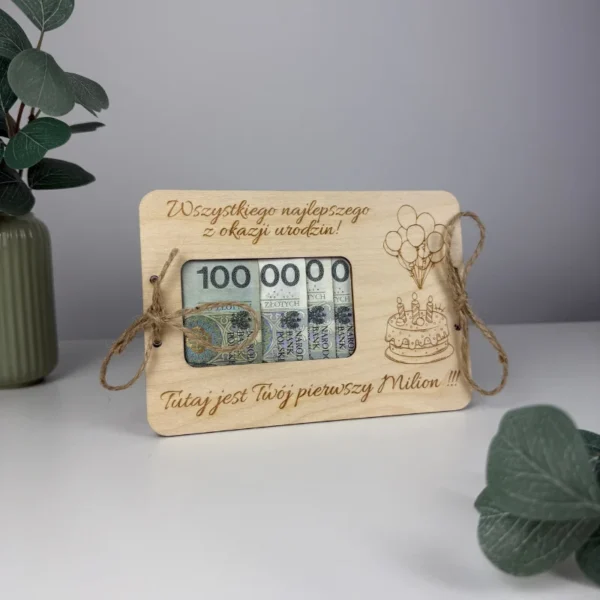 Urodzinowa Kartka - Twój pierwszy milion