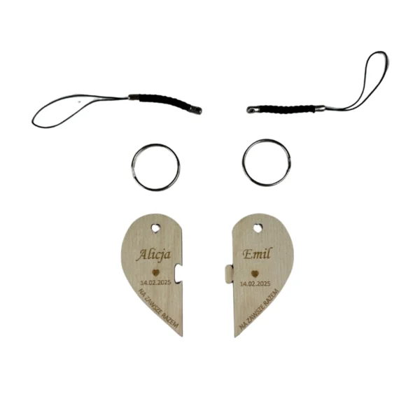 Personalizowane Zawieszki: Serce