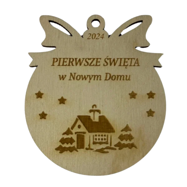Personalizowana Bombka - Pierwsze święta