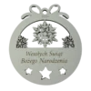 Personalizowana Bombka - Wesołych Świąt