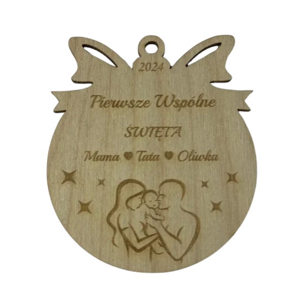 Personalizowana Bombka - Rodzina