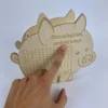 Personalizowana Świnka Skarbonka z wykreślanką