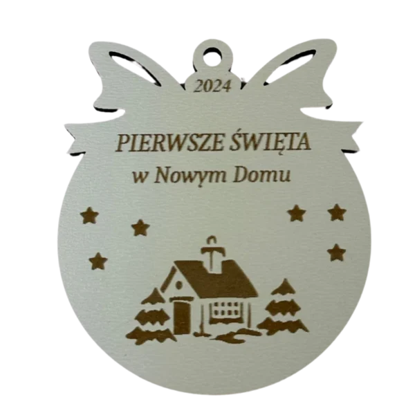 Personalizowana Bombka - Pierwsze święta