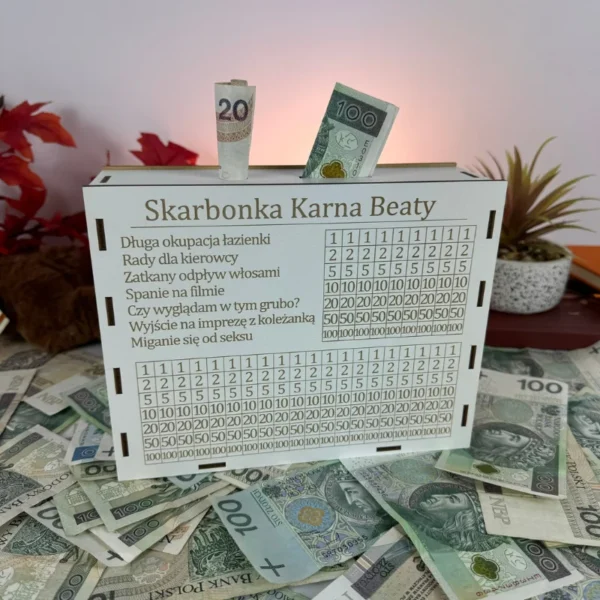 Dwustronna skarbonka karna dla par