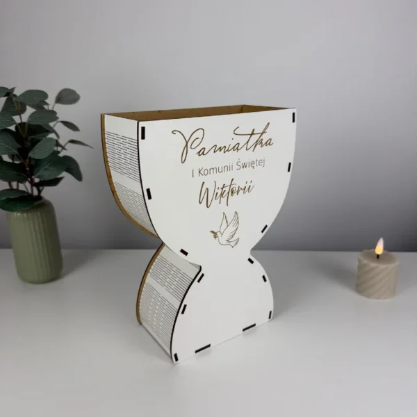 Pamiątka Pierwszej Komunii - Personalizowany Kielich