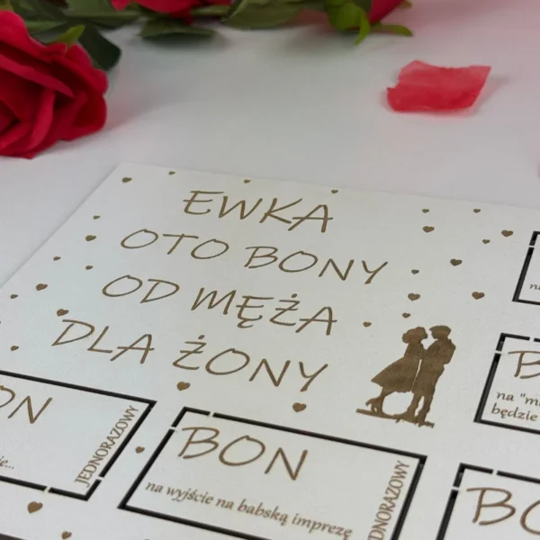 Bony od męża dla żony