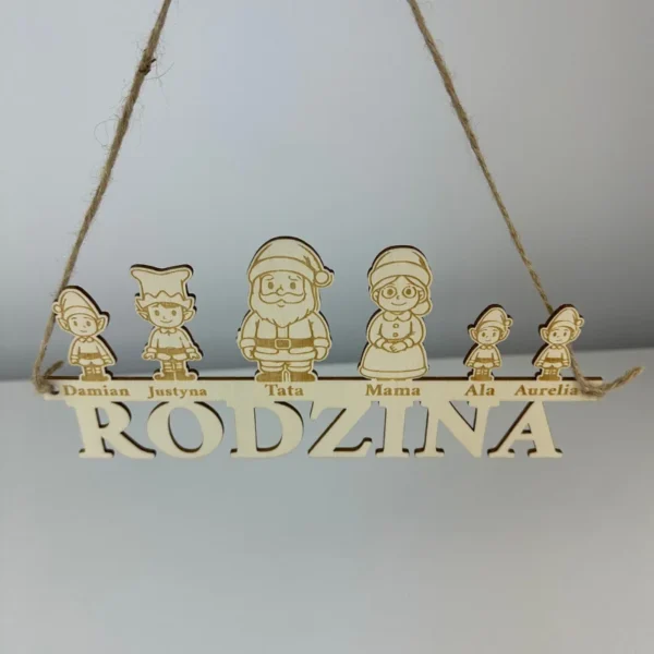 RODZINA - Personalizowana pamiątka