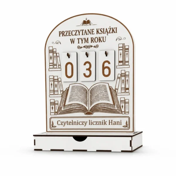 Mój Czytelniczy Rok™ – Personalizowany licznik przeczytanych książek