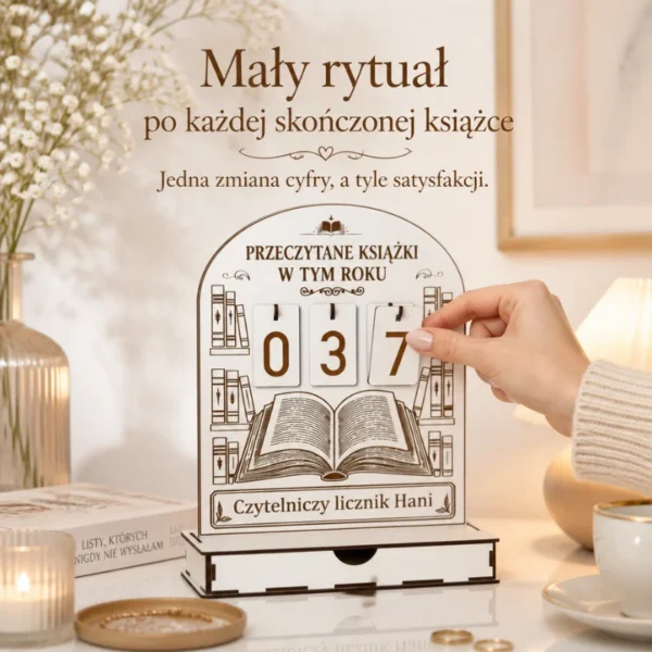 Mój Czytelniczy Rok™ – Personalizowany licznik przeczytanych książek