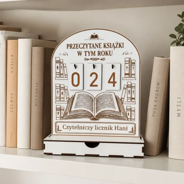 Mój Czytelniczy Rok™ – Personalizowany licznik przeczytanych książek