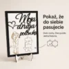 Personalizowana Ramka „Moja Druga Połówka” z Imionami