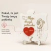 Personalizowane Puzzle „Moja Druga Połówka” z Imionami