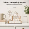 Personalizowana Dekoracja „Razem od…" z Imionami i Rokiem (Para na Ławce)
