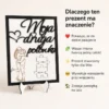 Personalizowana Ramka „Moja Druga Połówka” z Imionami