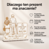Personalizowana Dekoracja „Chcę się z Tobą zestarzeć" z Imionami i Datą